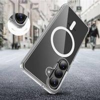 Magsafe Калъф за Samsung S26 Plus, Tech-Protect Hybrid FlexAir Clear Case, Прозрачен - 5