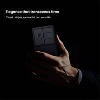 Калъф с Плъзгач за Камера за Samsung S26, Nillkin CamShield Pro Case, Черен - 11