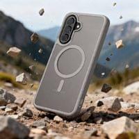 Magsafe Калъф за Samsung A57, Tech-Protect MagMat Case, Сив - 4 Magsafe Калъф за Samsung A57, Tech-Protect MagMat Case, Сив - 4