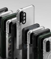 Противоударен Калъф за Samsung A57, Ringke Fusion X Case, Черен - 6