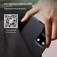 Активен Кожен Калъф за Samsung S26 Ultra, Qialino Smart View Book Case, Черен - 3