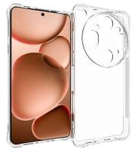 Противоударен Силиконов Калъф за Oppo Find X9 Ultra, GKK Crystal Armor Case, Прозрачен - 1