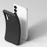 Противоударен Силиконов Калъф за Samsung S25 FE, Ringke Onyx Case, Черен - 3