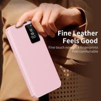 Активен Калъф за Samsung S26 FE, Techsuit SmartView Book Case, Розов - 4
