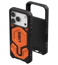 Magsafe Противоударен Калъф за iPhone 17 Pro Max, UAG Monarch Pro Case Orange, Оранжев - 4