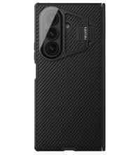 Magsafe Калъф за Samsung Z Fold 7, Nillkin Clear CamShield Prop Magnetic Case, Черен - 2