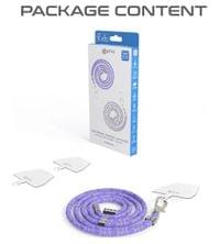 Връзка за Носена на Телефон, Universal Lanyard 0.7m, Лилав - 3
