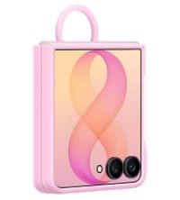 Оригинален Калъф Samsung Z Flip 8, Silicone Ring Magnet Case EF-EF776CVEGWW, Розов - 2
