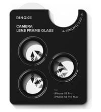 Протектор за Камерата на iPhone 18 Pro Max/ 18 Pro, Ringke Cam Lens Frame Glass 2бр., Черен - 3 Протектор за Камерата на iPhone 18 Pro Max/ 18 Pro, Ringke Cam Lens Frame Glass 2бр., Черен - 3