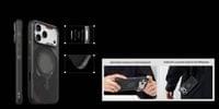 Magsafe Противоударен Kалъф за iPhone 18 Pro Max, Aulumu A18 Rugged Outdoor Case, Сив - 6 Magsafe Противоударен Kалъф за iPhone 18 Pro Max, Aulumu A18 Rugged Outdoor Case, Сив - 6
