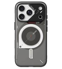 Magsafe Матов Kалъф за iPhone 18 Pro, Aulumu A18 Frosted Case, Сив - 2