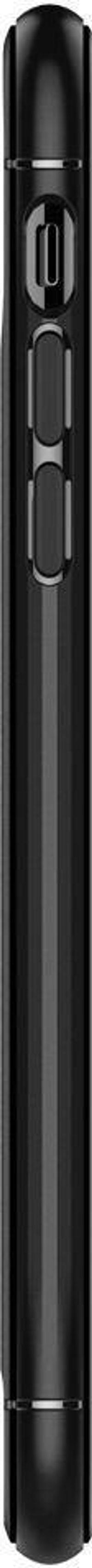 Противоударен Силиконов Калъф за iPhone 11, Spigen Rugged Armor Case, Черен - 3