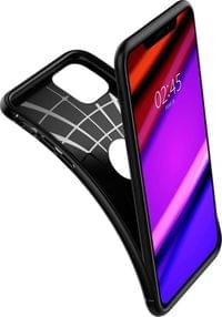 Противоударен Силиконов Калъф за iPhone 11, Spigen Rugged Armor Case, Черен - 5