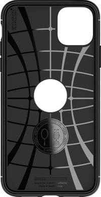 Противоударен Силиконов Калъф за iPhone 11, Spigen Rugged Armor Case, Черен - 6