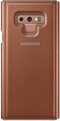 Оригинален Активен Калъф за Samsung Note 9 Clear View Cover Book Case EF-ZN960CAEGWW, Кафяв - 3