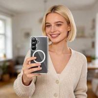 Magsafe Калъф за Samsung S26, Tech-Protect Hybrid FlexAir Clear Case, Прозрачен - 7