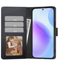Кожен Калъф с Джобове за Samsung A37, Tech-Protect Wallet Book Case, Черен - 2