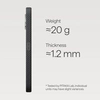 Magsafe Калъф за Google Pixel 11, Pitaka Edge Case Black/Grey, Черен - 2 Magsafe Калъф за Google Pixel 11, Pitaka Edge Case Black/Grey, Черен - 2