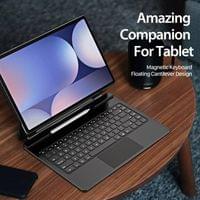 Калъф с Клавиатура и Тъчпад за Samsung Tab S11 Ultra, Dux Ducis Magnetic Keyboard Case, Черен - 7 Калъф с Клавиатура и Тъчпад за Samsung Tab S11 Ultra, Dux Ducis Magnetic Keyboard Case, Черен - 7