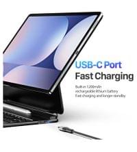 Калъф с Клавиатура и Тъчпад за Samsung Tab S11 Ultra, Dux Ducis Magnetic Keyboard Case, Черен - 8 Калъф с Клавиатура и Тъчпад за Samsung Tab S11 Ultra, Dux Ducis Magnetic Keyboard Case, Черен - 8