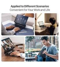 Калъф с Клавиатура и Тъчпад за Samsung Tab S11 Ultra, Dux Ducis Magnetic Keyboard Case, Черен - 11 Калъф с Клавиатура и Тъчпад за Samsung Tab S11 Ultra, Dux Ducis Magnetic Keyboard Case, Черен - 11