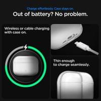 Силиконов Калъф за Apple Airpods Pro 3, Spigen Liquid Crystal Clear Case, Прозрачен - 8