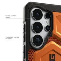 Magsafe Противоударен Калъф за Samsung S26 Ultra, UAG Monarch Pro Kevlar Case Burnt Orange, Оранжев - 7