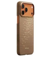Magsafe Калъф за iPhone 17 Pro Max, Pitaka Edge Golden Glint Case, Златист - 4 Magsafe Калъф за iPhone 17 Pro Max, Pitaka Edge Golden Glint Case, Златист - 4