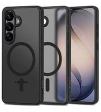 Magsafe Калъф за Samsung S26, Tech-Protect MagMat Case, Черен - 1