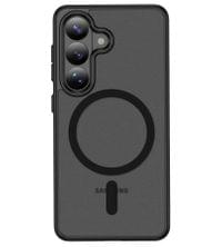 Magsafe Калъф за Samsung S26, Tech-Protect MagMat Case, Черен - 2