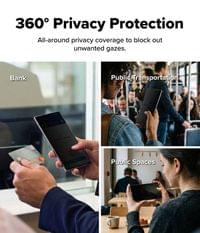 Затъмняващ Протектор за Samsung Z Fold 8 Ultra, Ringke Privacy 360 Easy Slide Glass 2бр., Черен - 8 Затъмняващ Протектор за Samsung Z Fold 8 Ultra, Ringke Privacy 360 Easy Slide Glass 2бр., Черен - 8