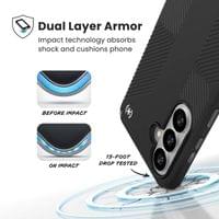 Magsafe Калъф за Samsung S26 Plus, Speck Presidio2 Grip Magnet Case, Черен - 4