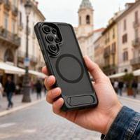 Magsafe Калъф с Поставка за Samsung S26 Ultra, Tech-Protect Magrack Case, Черен - 6