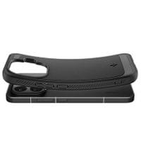 Противоударен Калъф за Xiaomi 15T Pro, Spigen Rugged Armor Case, Черен - 7