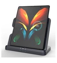 Безжично Зарядно за Samsung, GKK 3in1 Charging Station 15W, Черен - 4