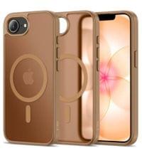 Magsafe Калъф за iPhone 17e/ 16e, Tech-Protect BasicMag Matte Case, Кафяв - 2