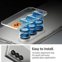 Протектор за Камерата на Samsung Z Fold 8 Ultra, Spigen EZ Fit Optik Pro Glass tR 2бр., Черен - 2