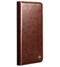 Кожен Калъф за Samsung S26 Ultra, Qialino Book Case, Кафяв - 4
