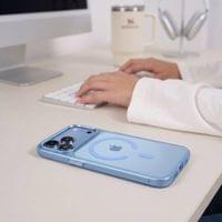 Magsafe Твърд Калъф за iPhone 18 Pro Max/ 17 Pro Max, Tech-Protect MagZero Case, Син - 6 Magsafe Твърд Калъф за iPhone 18 Pro Max/ 17 Pro Max, Tech-Protect MagZero Case, Син - 6