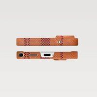 Magsafe Калъф за Samsung S26 Ultra, Pitaka Edge Flora in Grid Case Cloud Dusk, Оранжев - 6 Magsafe Калъф за Samsung S26 Ultra, Pitaka Edge Flora in Grid Case Cloud Dusk, Оранжев - 6