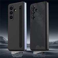 Калъф с Писалка за Samsung Z Fold 4, GKK Stylus Hard Case, Черен - 3