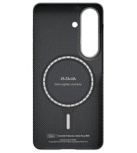 Magsafe Калъф за Samsung S26 Plus, Pitaka Edge Case Black/Grey, Черен - 2