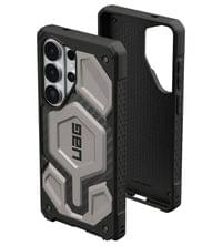 MagSafe Противоударен Калъф за Samsung S26 Ultra, UAG Monarch Pro Carbon Fiber Case Tiatanium, Сив - 5
