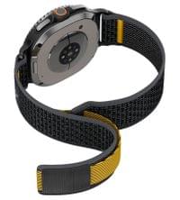 Текстилна Каишка за Samsung Watch 8/ 8 Classic 40/ 44/ 46mm, Spigen Athlex Air Band, Черен - 7 Текстилна Каишка за Samsung Watch 8/ 8 Classic 40/ 44/ 46mm, Spigen Athlex Air Band, Черен - 7