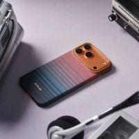 Magsafe Калъф за iPhone 17 Pro, Pitaka Edge Sunset2.0 Case California Dream 05, Кафяв - 5
