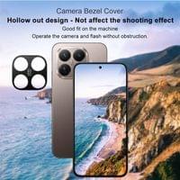 Протектор за Камерата на Xiaomi 15T Pro, Imak Cam Frame Glass, Черен - 4