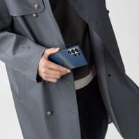 Magsafe Калъф за Samsung S25 Ultra, Pitaka Edge StarPeak Milky Way Galaxy Case, Син - 5