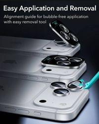 Протектор за Камерата на iPhone 18 Pro Max/ 18 Pro, ESR Armorite Camera Lens Glass, Сребрист - 5 Протектор за Камерата на iPhone 18 Pro Max/ 18 Pro, ESR Armorite Camera Lens Glass, Сребрист - 5