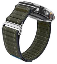 Текстилна Каишка за Samsung Watch Ultra 1/2 47mm, Spigen WBF0 Band, Зелен - 5 Текстилна Каишка за Samsung Watch Ultra 1/2 47mm, Spigen WBF0 Band, Зелен - 5