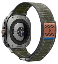 Текстилна Каишка за Samsung Watch Ultra 1/2 47mm, Spigen WBF0 Band, Зелен - 6 Текстилна Каишка за Samsung Watch Ultra 1/2 47mm, Spigen WBF0 Band, Зелен - 6